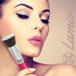 Foundation Borstel Roze - Lamora - Make-Up Kwast -Bekend Cosmetica Winkel 1200x1200 1859