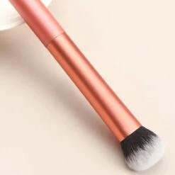 Foundation Kwast - Foundation Brush - Borstel - Foundationkwast - Blushkwast - Blush Stick - Ronde Kop - Rosé -Bekend Cosmetica Winkel 1200x1200 1874