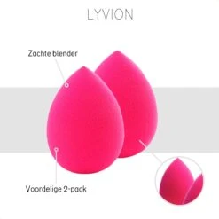 LYVION Make-up Blender Roze - Powder Puff Sponsje - Blending Foundation Pink - Set Van 2 10 LYVION Make-up Blender Roze - Powder Puff Sponsje - Blending Foundation Pink - Set Van 2 -Bekend Cosmetica Winkel 1200x1200 1885