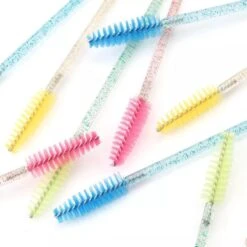 Wegwerp Wimper En Wenkbrauw Borsteltjes - Mascara Borsteltjes - 10 Stuks - Zwart Glitter -Bekend Cosmetica Winkel 1200x1200 1894