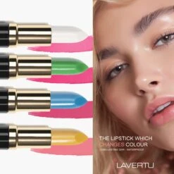 Lavertu Cosmetics - Lipstick Excellent Set - Longlasting Lipstick Die Van Kleur Verandert - Waterproof En Geeft Niet Af - Verzorgend - 4 Kleuren -Bekend Cosmetica Winkel 1200x1200 190