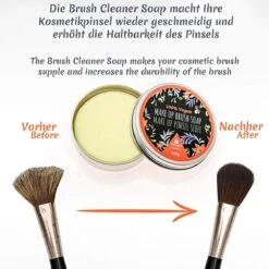 Professionele Vegan Kwastenreiniger Zeep, Cosmetica Kwast En Make-up Kwast, Zeep Van Tritart 100 G + Hart Reiniger -Bekend Cosmetica Winkel 1200x1200 1949