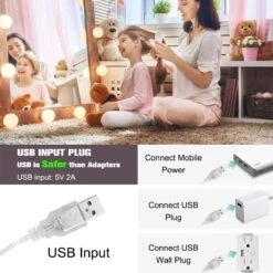 BOTC Hollywood Spiegellampen - 10 Led Spiegellampen Met 3 Lichtmodi En 10 Dimfunctie Voor Make-upspiegel - LUB90101 -Bekend Cosmetica Winkel 1200x1200 2020