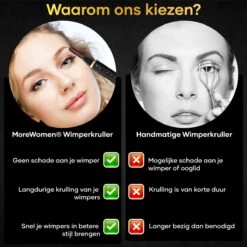 MoreWomen® Elektrische Wimperkruller - Wimperkruller - Verwarmd - Wimper Lift - Incl. Wimperborstel -Bekend Cosmetica Winkel 1200x1200 2029