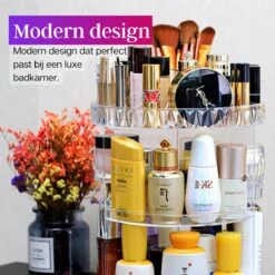 LuZana Make-Up Organizer - Beauty Organizer Voor Make Up - 360° Roterend - Opbergbox - Opbergdoos Cosmetica - Sieradendoos - Nagellak - Lippenstift - Transparant - Cadeautje Voor Vrouw 22 LuZana Make-Up Organizer - Beauty Organizer Voor Make Up - 360° Roterend - Opbergbox - Opbergdoos Cosmetica - Sieradendoos - Nagellak - Lippenstift - Transparant - Cadeautje Voor Vrouw -Bekend Cosmetica Winkel 1200x1200 2044