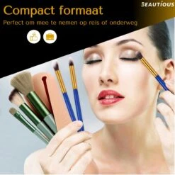 Beautious® Make Up Organizer - Beauty Organizer - Kwastenhouder - Compact - Siliconen - Khaki 15 Beautious® Make Up Organizer - Beauty Organizer - Kwastenhouder - Compact - Siliconen - Khaki -Bekend Cosmetica Winkel 1200x1200 2049