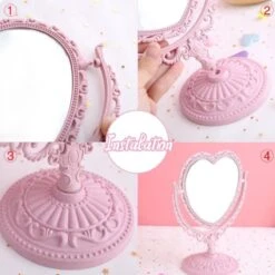 Merkloos Makeup Spiegel - Dubbelzijdig - Luxe - Draagbaar - Reis Make-up Spiegel - Roze 11 Merkloos Makeup Spiegel - Dubbelzijdig - Luxe - Draagbaar - Reis Make-up Spiegel - Roze -Bekend Cosmetica Winkel 1200x1200 2088