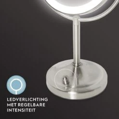 HoMedics MIR8150 Dubbelzijdige Make Up Spiegel Met Verlichting - Vrijstaand - 7x Vergroting - Spiegel Met Ringverlichting 14 HoMedics MIR8150 Dubbelzijdige Make Up Spiegel Met Verlichting - Vrijstaand - 7x Vergroting - Spiegel Met Ringverlichting -Bekend Cosmetica Winkel 1200x1200 2093