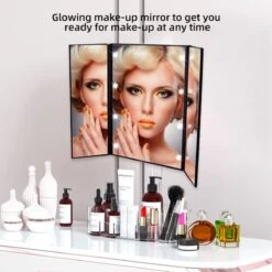 Spiegel Met LED Verlichting - Make-upspiegel - Zwart -Bekend Cosmetica Winkel 1200x1200 2140