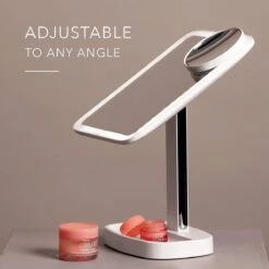 LED Make-up Spiegel Met 3 Lichtinstellingen En 15x Vergrotingsspiegel - Kies Tussen Natuurlijk Daglicht, Zacht Wit Of Neutraal Wit Licht (Aura) -Bekend Cosmetica Winkel 1200x1200 2157