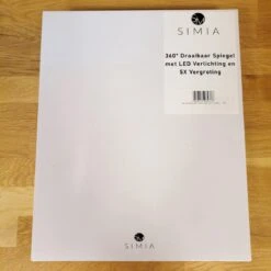 360° Draaibaar LED Scheerspiegel Met 5X Vergroting - 3 Lichtstanden - Dimstanden - Badkamerspiegel Met Natuurlijk Licht - Make-up Spiegel - Draadloos - Werkt Op Batterijen -Bekend Cosmetica Winkel 1200x1200 2169