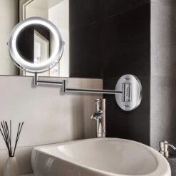 MH Products - Make Up Spiegel - Rond - Wanspiegel - Spiegellamp - 5x Vergroting - 17,5 Cm CM 14 MH Products - Make Up Spiegel - Rond - Wanspiegel - Spiegellamp - 5x Vergroting - 17,5 Cm CM -Bekend Cosmetica Winkel 1200x1200 2210