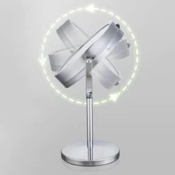 A&K Make Up Spiegel Met Ringverlichting | LED Verlichting | Scheerspiegel - Zilver -Bekend Cosmetica Winkel 1200x1200 2225