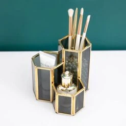 Kwastenhouder Kenza | Make-up Organizer | Kwastenhouder | Cosmetica Opbergdoos | Kwasten Houder | Kwasten Opbergen | Houder Voor Make-up Kwasten | Kwasten Organizer | Brushes Holder | Beautybox | Cosmetica Organizer | Pennenbakje | Houder -Bekend Cosmetica Winkel 1200x1200 2267