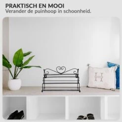 Confibel Nagellak Organizer - Nagellak Flesjes Houder - Essentiële Oliën Organizer - Rek Voor Flesjes - Wanddecoratie - Zwart -Bekend Cosmetica Winkel 1200x1200 2331