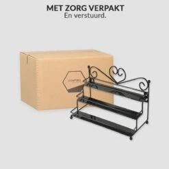 Confibel Nagellak Organizer - Nagellak Flesjes Houder - Essentiële Oliën Organizer - Rek Voor Flesjes - Wanddecoratie - Zwart -Bekend Cosmetica Winkel 1200x1200 2333