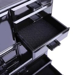 Confibel XXL Acryl Make-up Cosmetica Organizer - Verstelbare Lades - Sieraden/Make-up/Cosmetica Organizer - 11 Compartimenten - Zwart -Bekend Cosmetica Winkel 1200x1200 2394