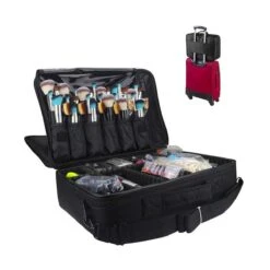 Cosmetica Koffer - Make-up Koffer Met Verstelbare Vakken - Visagie En Nagelstyliste Beauty Koffer - 40x30x14CM -Bekend Cosmetica Winkel 1200x1200 2527