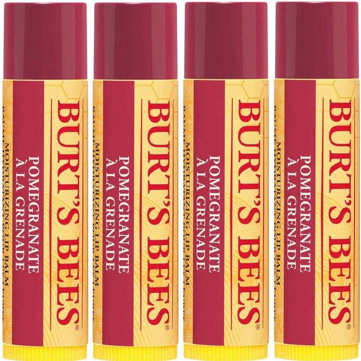 Burt's Bees Burt´s Bees - Lippenbalsem Pomegranate - 4 Pak. 3 Burt's Bees Burt´s Bees - Lippenbalsem Pomegranate - 4 Pak.