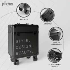 PIXMY® - MT130-S - Make Up Koffer - Cosmetica Koffer - DESIGN -Bekend Cosmetica Winkel 1200x1200 2566