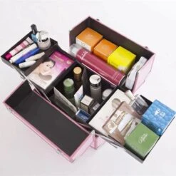 Confibel Make Up Koffer - Uitklapbaar - 5 Opbergbakken - Met Slot -Bekend Cosmetica Winkel 1200x1200 2587