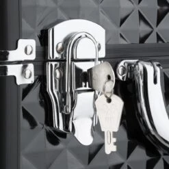 Dreamble Make-up Koffer - Make-up Trolley - Zwart - Rijdbaar - Met Wieltjes - Compact - 8 Vakken - Met Slot - 2 Sleutels -Bekend Cosmetica Winkel 1200x1200 2596