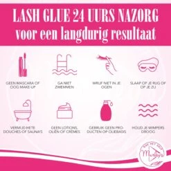 MURLEY'S Wimperlijm- Wimperextensions Lijm - Lash Glue - Zwart - Eenmalig Aanbrengen Voor Wekenlang Plezier - Perfecte Wimpers -Bekend Cosmetica Winkel 1200x1200 385