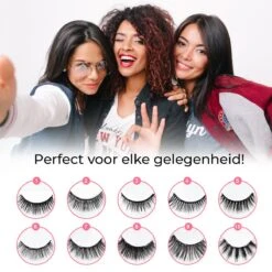 Mina Beauty Magnetische Wimpers – Magnetic Lashes - Wimperset (10 Stuks) Met 2 Magnetische Eyeliners En Een Applicator 15 Mina Beauty Magnetische Wimpers – Magnetic Lashes - Wimperset (10 Stuks) Met 2 Magnetische Eyeliners En Een Applicator -Bekend Cosmetica Winkel 1200x1200 392