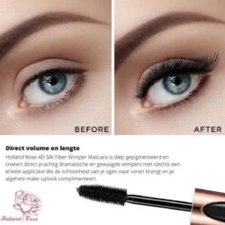 4D Fiber Waterproof Mascara - Zwart - Lange En Volle Wimpers -Bekend Cosmetica Winkel 1200x1200 453