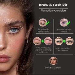 Mimlo Professionele Wimper & Wenkbrauw Lifting Set - Lash Lift Kit - Wimperlifting Set - Browlift - Permanente Wimper Kruller - Lash & Brow Lift Kit -Bekend Cosmetica Winkel 1200x1200 476