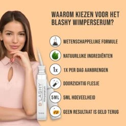 B’LASHY® Wimperserum - Wimper Groeimiddel - Wimper Serum Voor Sterke, Lange En Volle Wimpers - 5 Ml -Bekend Cosmetica Winkel 1200x1200 483
