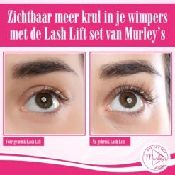 MURLEY'S Lashlift Set Met Wimperverf & Wenkbrauwverf, Met Zwarte Verf -Bekend Cosmetica Winkel 1200x1200 511