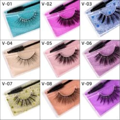 Merkloos Nep Wimpers -3D Volume -Valse Wimpers -3D Faux-Luxury Lashes-15mm -Bekend Cosmetica Winkel 1200x1200 703