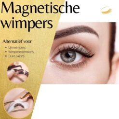 Magnetische Eyeliner Met 3D Magnetische Wimpers - Nepwimpers - Herbruikbaar - Zwart- Wimperset - Wimper Extensions - -Bekend Cosmetica Winkel 1200x1200 715