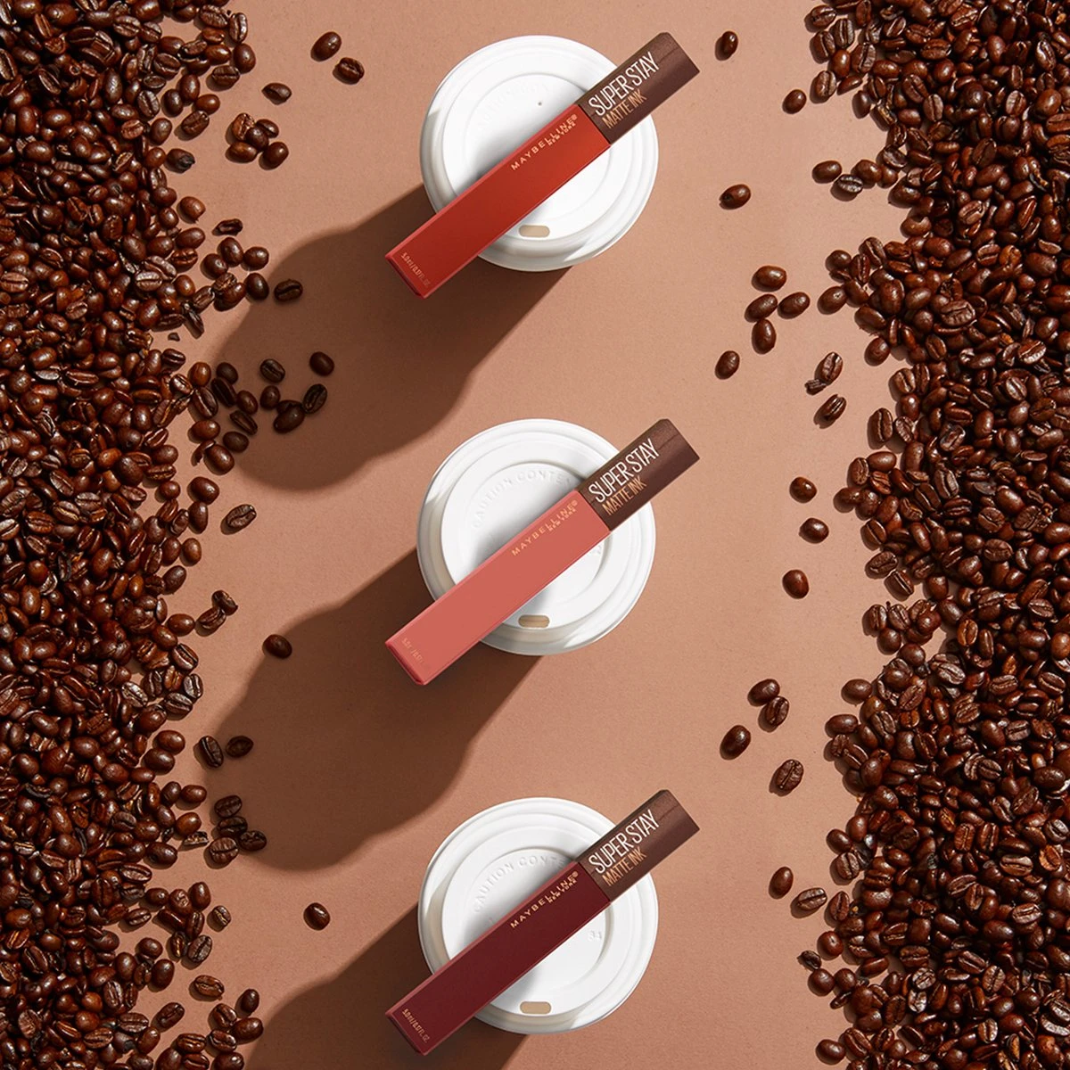 Maybelline SuperStay Matte Ink Lipstick - 260 Hazelnut Hypnotizer - Nude Lippenstift - 5 Ml 7 Maybelline SuperStay Matte Ink Lipstick - 260 Hazelnut Hypnotizer - Nude Lippenstift - 5 Ml - Afbeelding 5