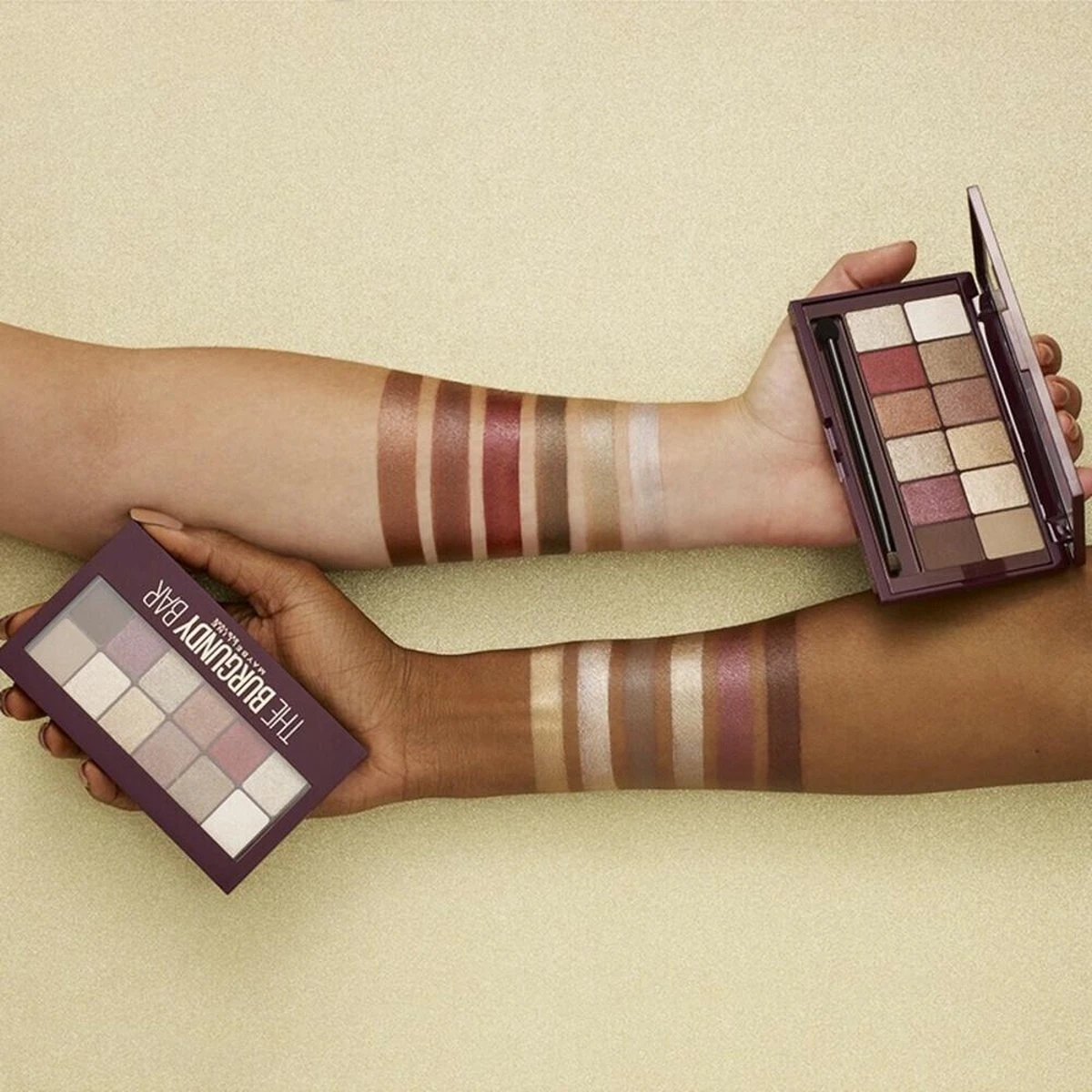 Maybelline The Burgundy Bar Oogschaduw En Highlighter Palette – Limited Edition 5 Maybelline The Burgundy Bar Oogschaduw En Highlighter Palette – Limited Edition - Afbeelding 3