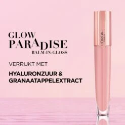 L'Oréal Paris Glow Paradise Balm In Gloss - 402 I Soar - Transparant Roze - Volumegevende Lipgloss - 7 Ml -Bekend Cosmetica Winkel 1200x1200 93