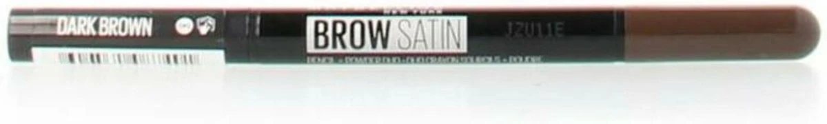 Maybelline Brow Satin Duo Wenkbrauwpotlood En Poeder - 04 Dark Brown - Donkerbruin 5 Maybelline Brow Satin Duo Wenkbrauwpotlood En Poeder - 04 Dark Brown - Donkerbruin - Afbeelding 3