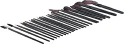 Borvat® | Professionele 24-Delige Make-Up Kwastenset | Cosmetica Visagie Makeup Kwasten Set | Mascara/Oogschaduw/Concealer/Foundation/Blush/Eyeliner/Highlighter/Poederkwast Beauty Brush | Contourkwast Make | Borstels | Penselen | Met Luxe Opberg Etu -Bekend Cosmetica Winkel 1200x426