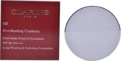 Clarins Everlasting Cushion - Foundation - SPF50 - 112 Amber -Bekend Cosmetica Winkel 1200x612 1