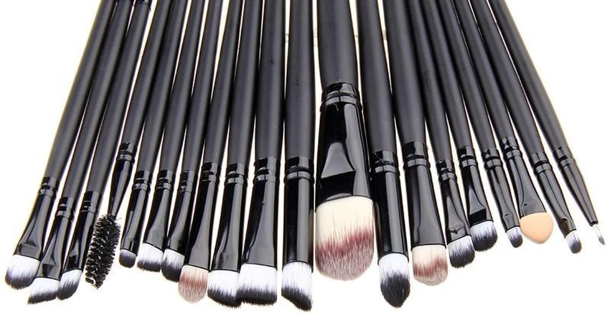 Merkloos Make-up Kwastenset - Brushes - 20 Stuks 4 Merkloos Make-up Kwastenset - Brushes - 20 Stuks - Afbeelding 2