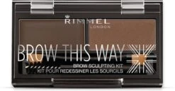 Rimmel London Brow This Way Brow Sculpting Kit - 003 Dark Brown 27 Rimmel London Brow This Way Brow Sculpting Kit - 003 Dark Brown -Bekend Cosmetica Winkel 1200x628 1