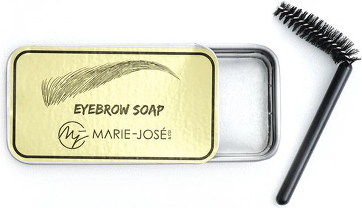 Marie-José & Co Brow Soap - Wenkbrauw Styling Zeep / Gel - Kleurloos 3 Marie-José & Co Brow Soap - Wenkbrauw Styling Zeep / Gel - Kleurloos