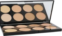 Makeup Revolution Cover & Conceal Cream Palette - Light -Bekend Cosmetica Winkel 1200x698 2