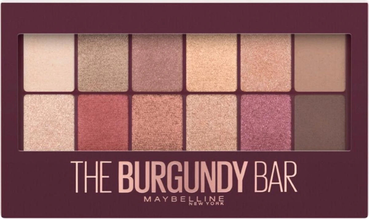 Maybelline The Burgundy Bar Oogschaduw En Highlighter Palette – Limited Edition 11 Maybelline The Burgundy Bar Oogschaduw En Highlighter Palette – Limited Edition - Afbeelding 9