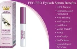 Merkloos FEG Pro Geavanceerde Wimpeserum | Wimper Groei Booster | Wimper Behandelingen | Serum Enhancer | Originele Feg Eyelash Enhancer Eyelash Serum Eyebrow Enhancer Eyebrow Serum -Bekend Cosmetica Winkel 1200x764