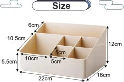 Merkloos Make-Up Organizers - Opbergdoos - Cosmetica - Beige - Sieraden - Nagelak - Make Up Organizer - Make Up Organizers -Bekend Cosmetica Winkel 1200x798 2