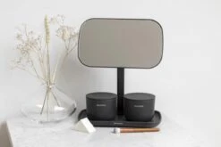 Brabantia ReNew Make-up Spiegel - Met Accessoireschaal - Dark Grey -Bekend Cosmetica Winkel 1200x800 52