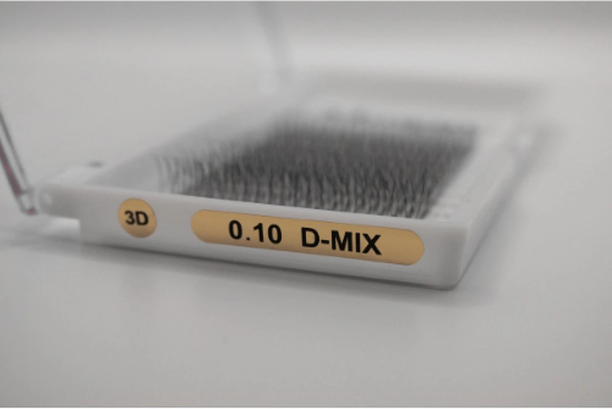 Mowny Beauty - Wimperextensions - 3D Premade Fans - Mix Tray 0,10mm D-krul - Natuurlijke Wimperextensions - Russisch Volume 5 Mowny Beauty - Wimperextensions - 3D Premade Fans - Mix Tray 0,10mm D-krul - Natuurlijke Wimperextensions - Russisch Volume - Afbeelding 3