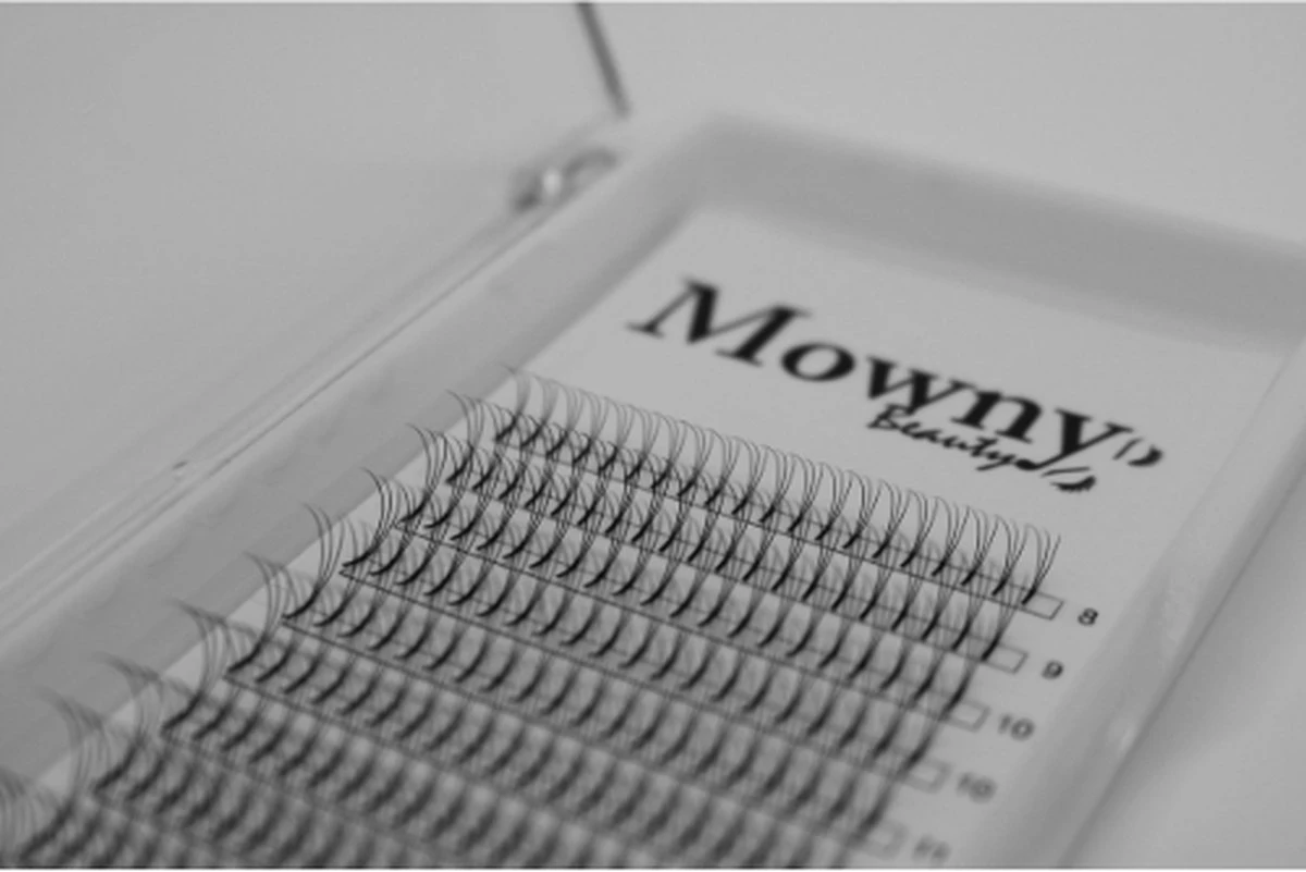 Mowny Beauty - Wimperextensions - 3D Premade Fans - Mix Tray 0,10mm D-krul - Natuurlijke Wimperextensions - Russisch Volume 4 Mowny Beauty - Wimperextensions - 3D Premade Fans - Mix Tray 0,10mm D-krul - Natuurlijke Wimperextensions - Russisch Volume - Afbeelding 2